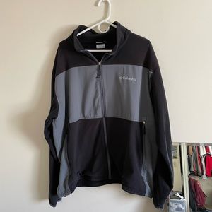 Columbia two tone fleece style zipper jacket